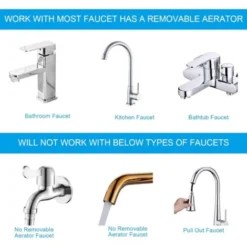 Basin Handheld Shower Kit, Bathroom Faucet Hand Held Shower Head Sink Hose Sprayer Attachment With 3 Spray Modes For Hair Washing Bathroom Utility Room Laundry Tub -Bathroom Supplies Store 59152034 5