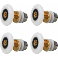 Shower Roller 4 Pieces Shower Door Roller Sliding Door Wheel For Shower Door Roller (23 Mm)