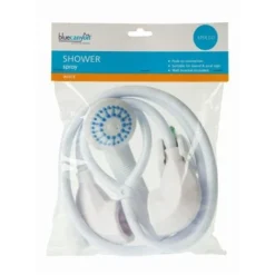 Blue Canyon Push On Wide Fitting Double Tap Spray Head & Hose - Apollo