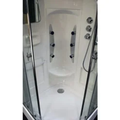 Shower Enclosure Cubicle Cabin Cubicle With Body Jets / Non Steam No Electrics -Bathroom Supplies Store 64565356 3