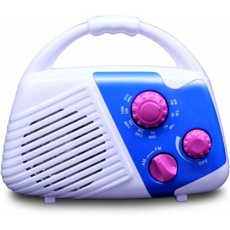 Waterproof Shower Radio Splashproof Mini AM FM Radio With Built-in Speaker And Adjustable Volume Hanging Water Resistant Shower Radio For Bathroom Outdoor 1 Waterproof Shower Radio Splashproof Mini AM FM Radio With Built-in Speaker And Adjustable Volume Hanging Water Resistant Shower Radio For Bathroom Outdoor