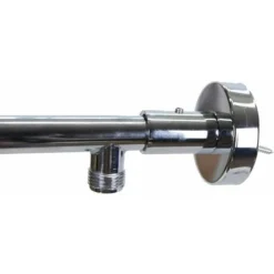 Axial Arm Wall Console Chrome Metal For Shower Head Sliding Bar Bar (Arm M11) -Bathroom Supplies Store 67596389 4