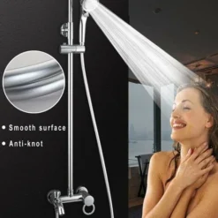 2m Smooth Chrome Extra Long Shower Hose -Bathroom Supplies Store 69608701 5