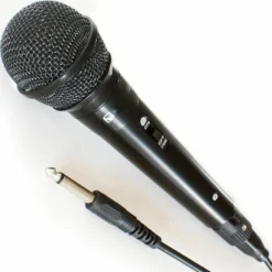 Handheld Dynamic Microphone Wired DJ PA Stage Karaoke & ¼" Cable For Singing