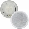 2x Moisture Resistant Ceiling Speakers 80W 16Ohm 5" Kitchen Bathroom 2 Way Loud