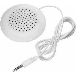 GDRHVFD DIY Portable 3.5mm Mini Speaker Portable CD MP3 Speaker Phone White