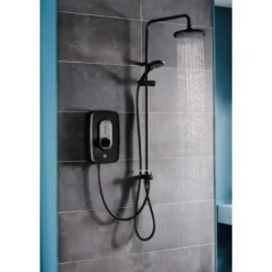 Triton Danzi DuElec Electric Shower Black 9.5kW Modern Rainfall Head Handset -Bathroom Supplies Store 72164726 3