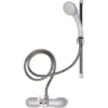 Croydex Bath Shower Mixer Set, Silver