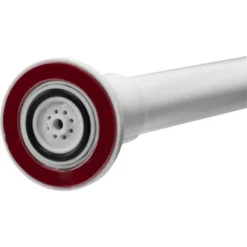 Croydex Stick N Lock Short Shower Curtain Rod, White 7 Croydex Stick N Lock Short Shower Curtain Rod, White -Bathroom Supplies Store 7249388 3