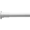 Croydex Stick N Lock Long Shower Curtain Rod, White