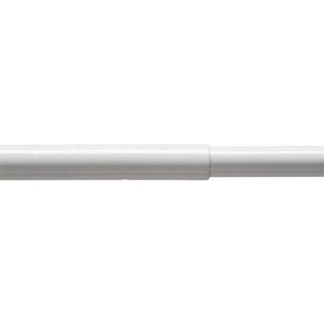 Croydex Stick N Lock Long Shower Curtain Rod, White 2 Croydex Stick N Lock Long Shower Curtain Rod, White - Image 2