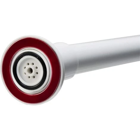Croydex Stick N Lock Long Shower Curtain Rod, White 3 Croydex Stick N Lock Long Shower Curtain Rod, White - Image 3