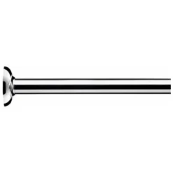 Croydex Shower Curtain Rod Set (4 Ways To Fit), Chrome