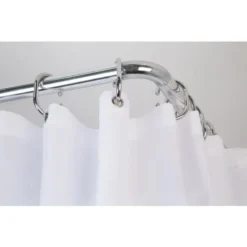 Croydex Shower Curtain Rod Set (4 Ways To Fit), Chrome 8 Croydex Shower Curtain Rod Set (4 Ways To Fit), Chrome -Bathroom Supplies Store 7249397 4