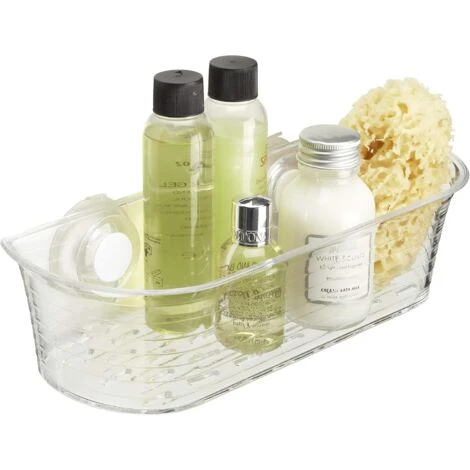 Croydex Press 'N' Lock Suction Fix Long Basket 4 Croydex Press 'N' Lock Suction Fix Long Basket - Image 4