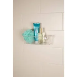 Croydex Press 'N' Lock Suction Fix Long Basket 9 Croydex Press 'N' Lock Suction Fix Long Basket -Bathroom Supplies Store 7249521 5