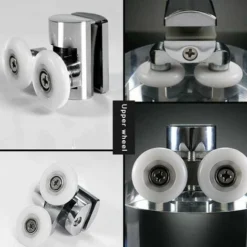 Shower Door Rollers,23mm Top Or Bottom Shower Door Rollers -Bathroom Supplies Store 75161510 3