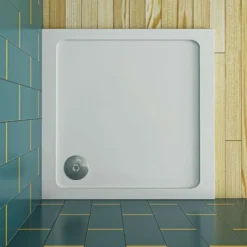 SKY 900x800mm Slimline Rectangle Shower Enclosure Stone Tray Free Waste -Bathroom Supplies Store 76374022 3