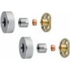 Round Bar Valve Easy Plumb Fixing Kit For Exposed Thermostatic Shower Valve Tap