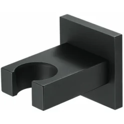 Hand Shower Holder Black Shower Head Holder Brass Shower Head Holder Wall Mount Rectangular Hand Shower Holder Hand Shower Holder