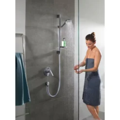 Hansgrohe Ecostat 1001 CL Pack Thermostatic Bath/shower Mixer + Crometta Vario Shower Set With Soap Dish (13201000-Crometta2) 8 Hansgrohe Ecostat 1001 CL Pack Thermostatic Bath/shower Mixer + Crometta Vario Shower Set With Soap Dish (13201000-Crometta2) -Bathroom Supplies Store 77299165 4