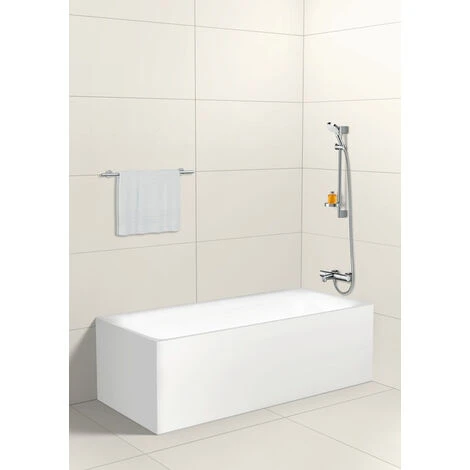 Hansgrohe Ecostat 1001 CL Pack Thermostatic Bath/shower Mixer + Crometta Vario Shower Set With Soap Dish (13201000-Crometta2) 5 Hansgrohe Ecostat 1001 CL Pack Thermostatic Bath/shower Mixer + Crometta Vario Shower Set With Soap Dish (13201000-Crometta2) - Image 5