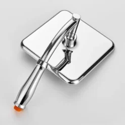 Shower Head Extender Adjustable Shower Extension Arm Handy Shower Extension Arm ABS Shower Extension Arm To Connect And Extend Shower Head 1 Piece (Silver) -Bathroom Supplies Store 78580436 3