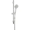 Croydex Matrix 3 Function Shower Set Inc Shower Head + Adjustable Riser Rail