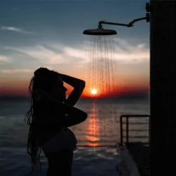 Shower Arm Extension With Lock Joints 11 Inch Adjustable Height Angle Shower -Bathroom Supplies Store 79954423 4