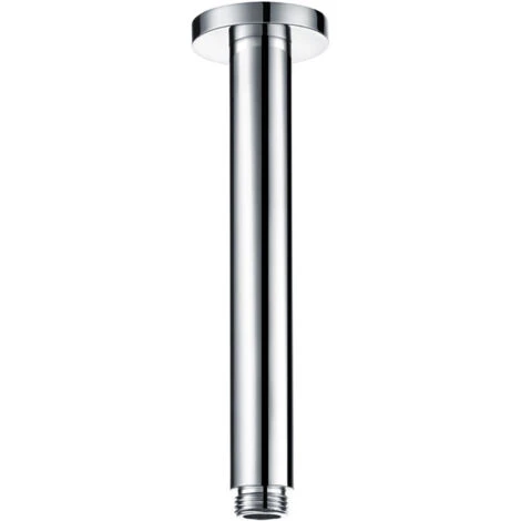 Signature Round Ceiling Mounted Shower Arm 180mm Length - Chrome 1 Signature Round Ceiling Mounted Shower Arm 180mm Length - Chrome