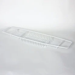 Delfinware Wireware White Bath Tray