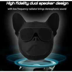Bluetooth Speaker, Creative Dog Shaped Speaker, 4.1 Bluetooth Chip Dog Shaped Stereo Music Player -Bathroom Supplies Store 85341212 3