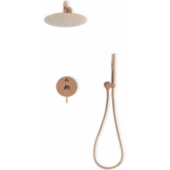 Concealed Shower Set Rea Lungo Rose Gold + Box -Bathroom Supplies Store 87084302 4