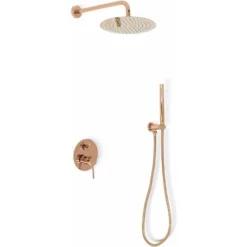 Concealed Shower Set Rea Lungo Rose Gold + Box -Bathroom Supplies Store 87084302 5