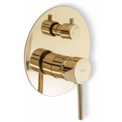 Concealed Shower Set Rea Lungo Gold + Box -Bathroom Supplies Store 87084318 3