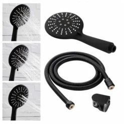 Shower Handset Black Mat