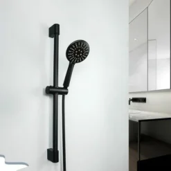 Handheld Shower Head Holder 01 Black -Bathroom Supplies Store 87084683 3