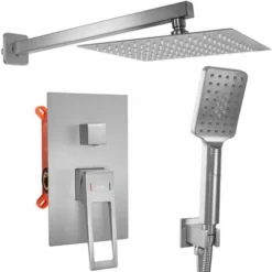 Concealed Shower Set Rea Parker Brush Nickel + Box