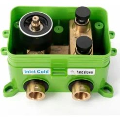 Concealed Shower Set Rea Parker Brush Nickel + Box 9 Concealed Shower Set Rea Parker Brush Nickel + Box -Bathroom Supplies Store 87084820 5