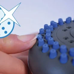 Massaging Showerhead Set With 8 Settings Curaçao Chrome 91120 RIDDER -Bathroom Supplies Store 8749779 5