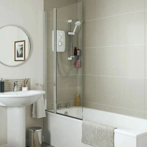 Mira Jump Electric Shower 9.5kW Clearscale White & Chrome 5 Spray 1.1788.011 2 Mira Jump Electric Shower 9.5kW Clearscale White & Chrome 5 Spray 1.1788.011 - Image 2