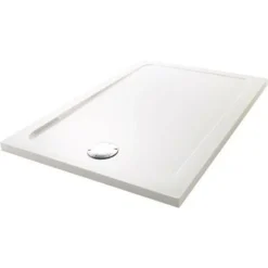 Mira Flight Shower Enclosure Tray Low Profile Rectangular Stone & Waste 1200x800