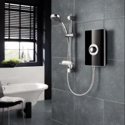 Triton Aspirante 9.5kW Electric Shower Modern Black Gloss 5 Spray -Bathroom Supplies Store 8755466 4