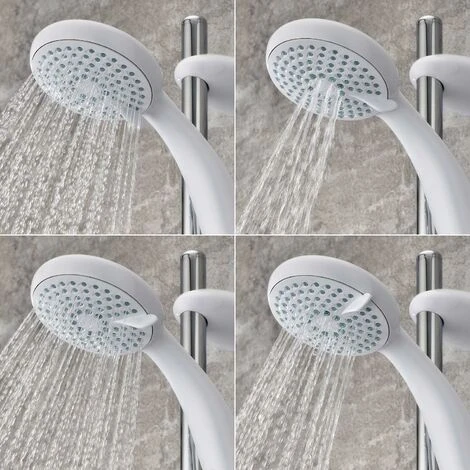 Mira Nectar Shower Fittings Kit + 1.25m Hose - White/Chrome 3 Mira Nectar Shower Fittings Kit + 1.25m Hose - White/Chrome - Image 3