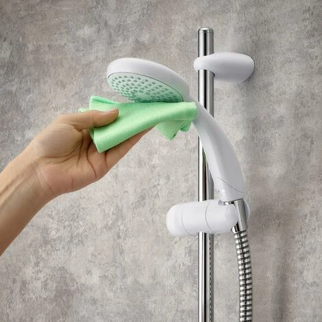 Mira Nectar Shower Fittings Kit + 1.25m Hose - White/Chrome 5 Mira Nectar Shower Fittings Kit + 1.25m Hose - White/Chrome - Image 5