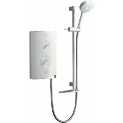 Mira Sport Electric Shower 9.8kW White & Chrome