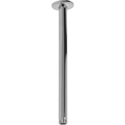 Aquariss Brass Round Ceiling Shower Arm - Chrome