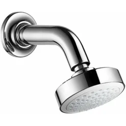 Mira Beat Shower Head & Arm Chrome