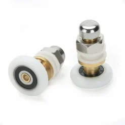 LITZEE Shower Door Roller, Sliding Door Wheels Shower Door Pulleys Replacement Wheel For 27mm Diameter Wheel Roller, 8 Pieces -Bathroom Supplies Store 90320056 4