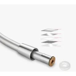 PVC Bath Shower Hose Extension Replacement Bathroom Extra 1.5m Flexible Hose Handheld Shower Hose，1/2" (Romantic Powder) -Bathroom Supplies Store 90764434 4